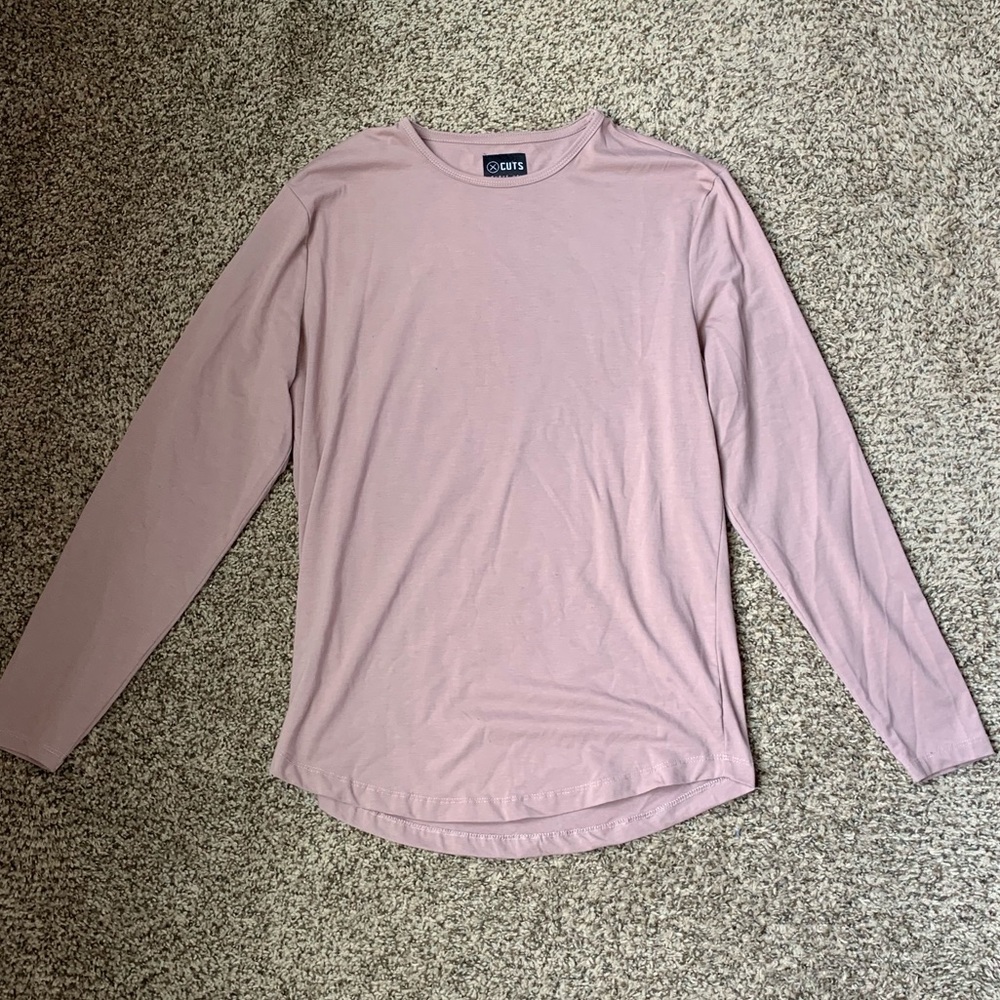 Mens Cuts Clothing Long Sleeve T Shirt